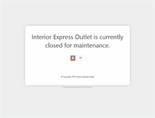 Tablet Screenshot of interiorexpressoutlet.com